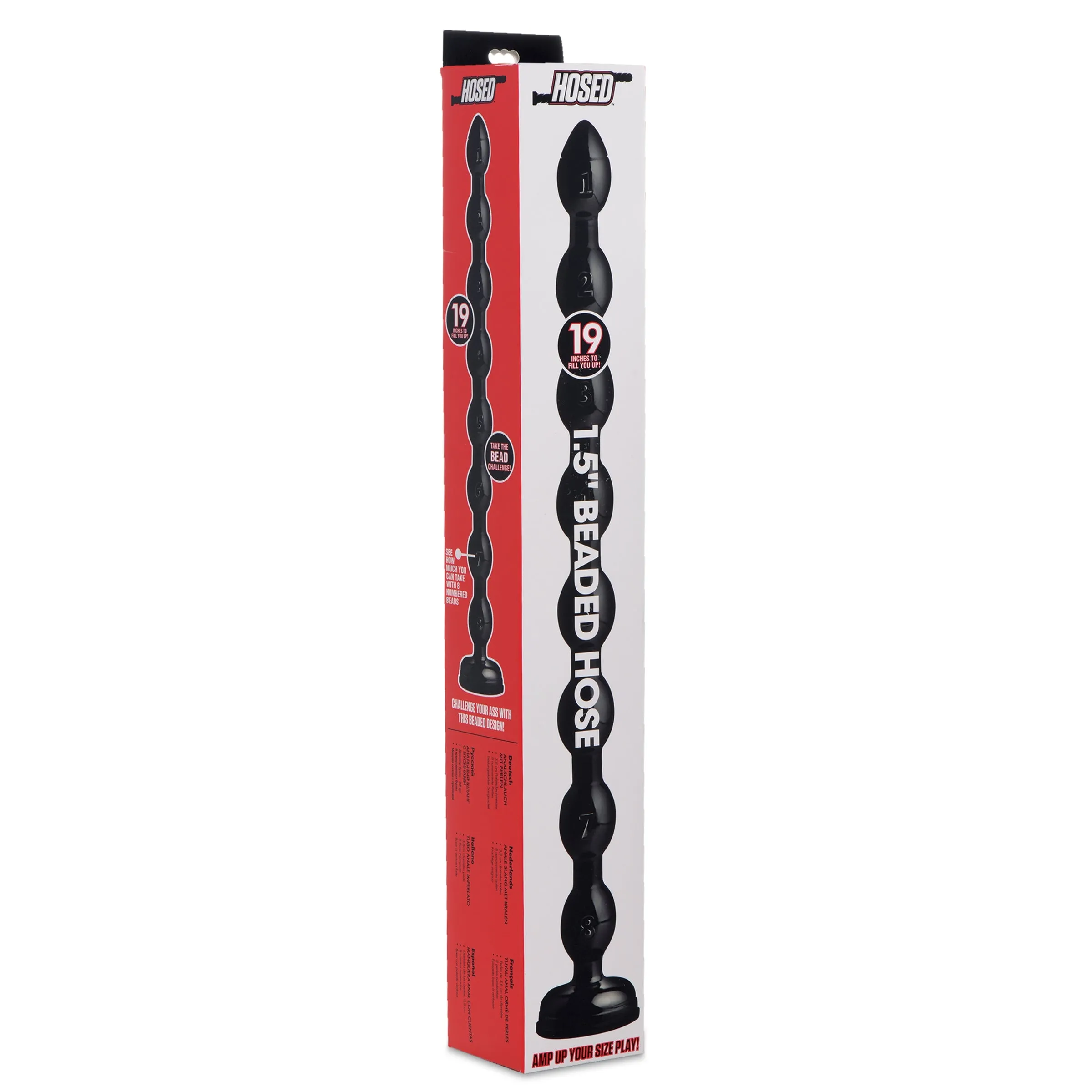 19 Inch Beaded Anal Snake