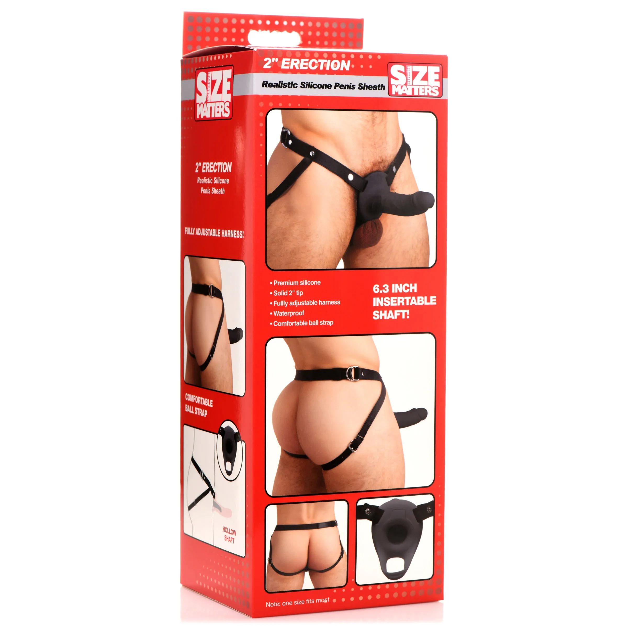 2 Realistic Penis Sheath