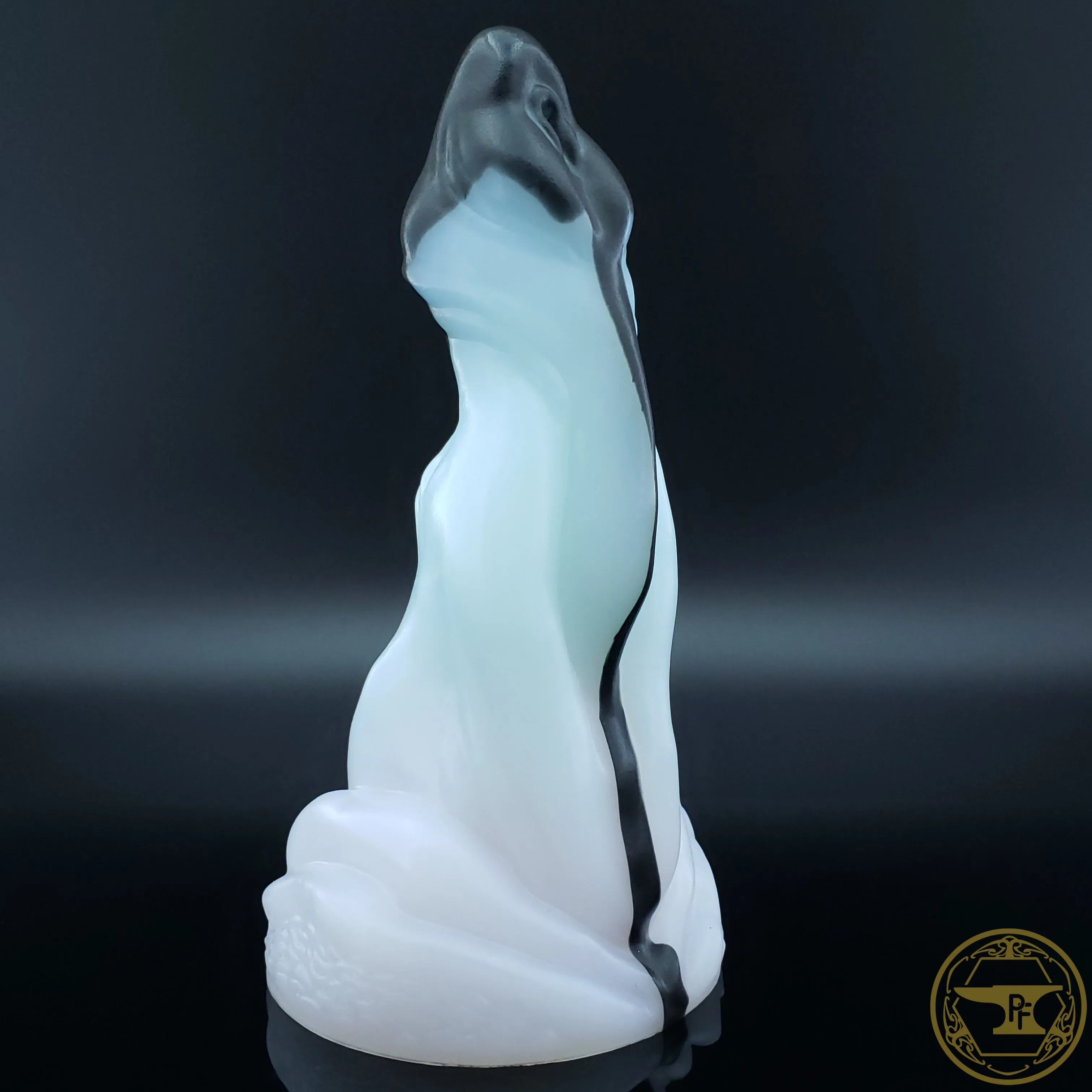 *|5/15|* Medium Halichoer. Medium 00-50 Firmness. Translucent Goth Drips. 6202