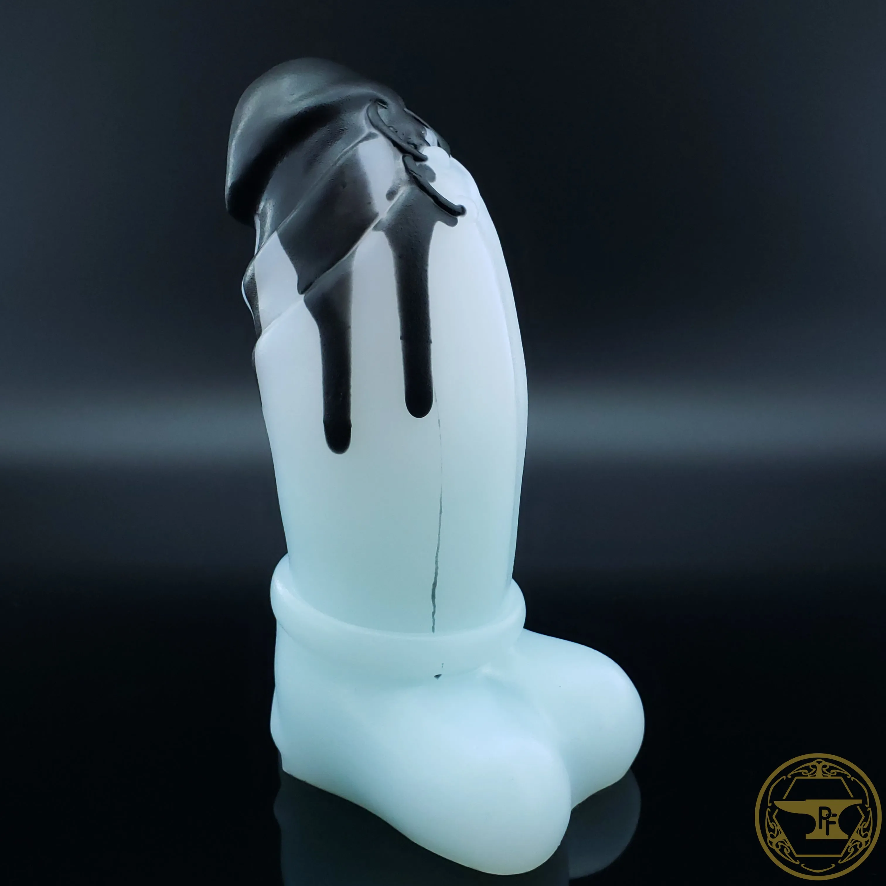 *|5/15|* Small Ogre. Medium 00-50 Firmness. Translucent Goth Drips. 6204
