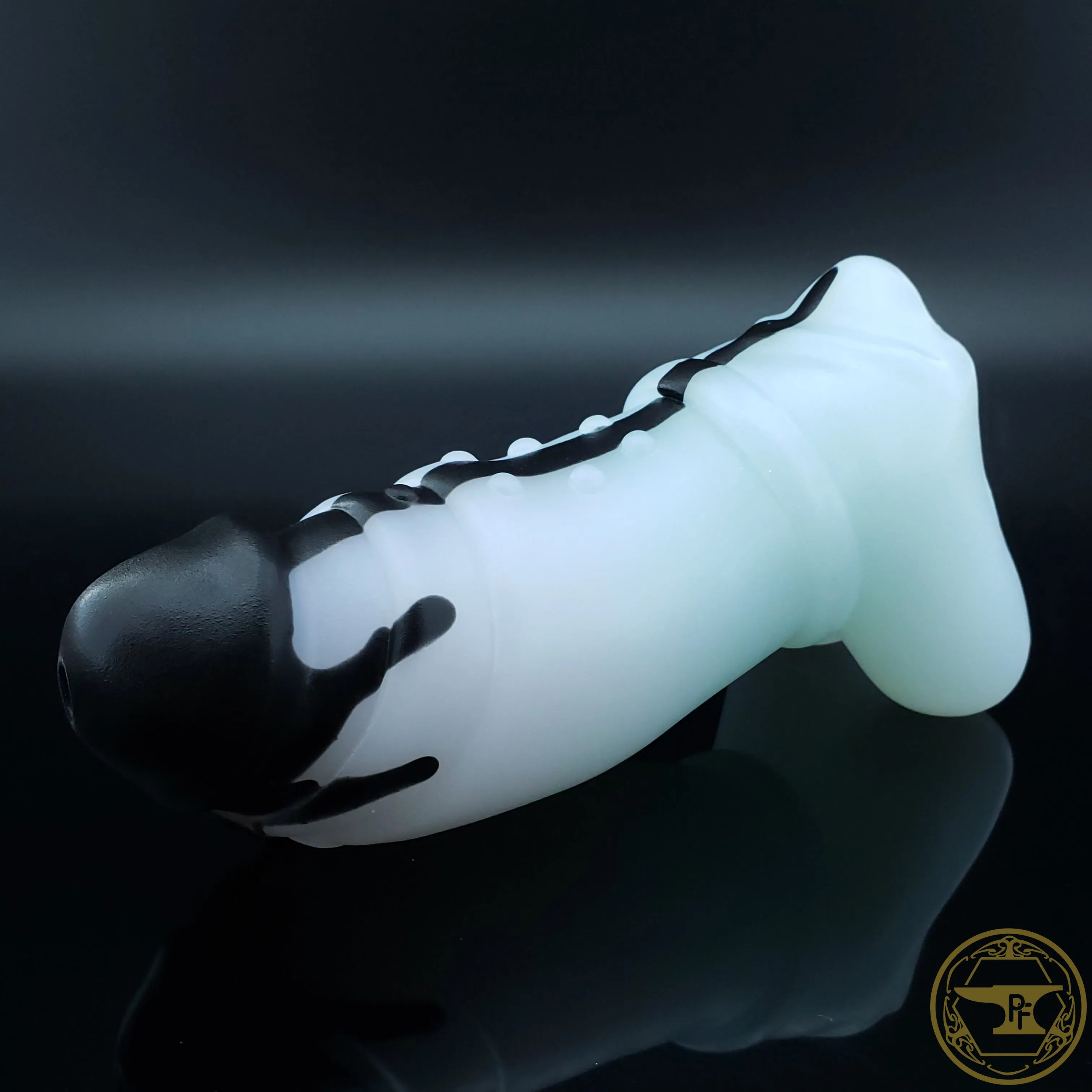 *|5/15|* Small Ogre. Medium 00-50 Firmness. Translucent Goth Drips. 6204