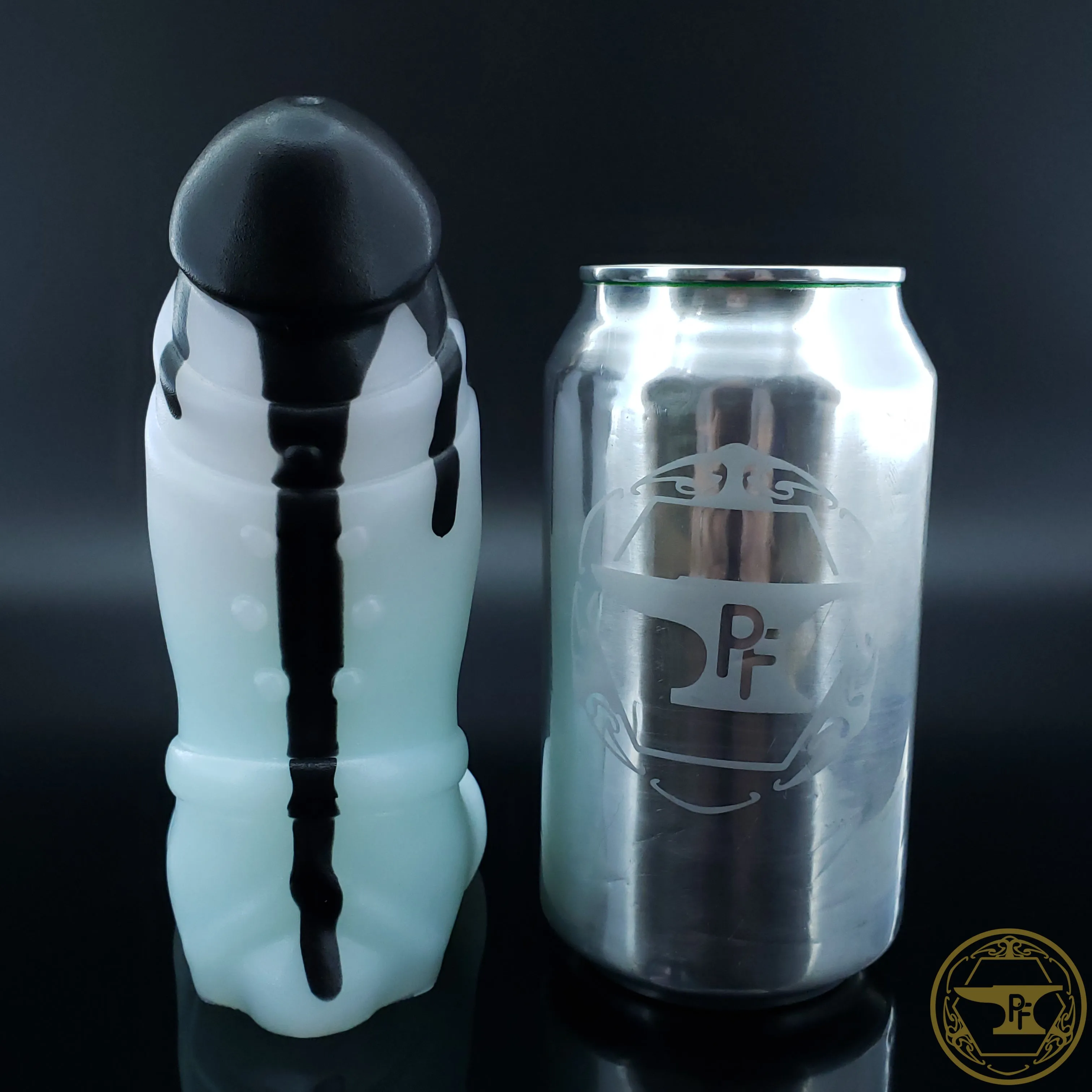 *|5/15|* Small Ogre. Medium 00-50 Firmness. Translucent Goth Drips. 6204