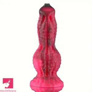 6.34in Wolf Knotted Silicone Soft Fantasy Dildo Animal Adult Orgasm Toy