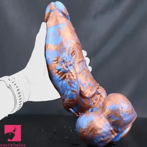 9.64in Super Huge Thick Dildo Mixed Color Monster Dildo Adult Dilation