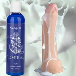 Admiral Cum Unscented Lubricant Fake Sperm Personal Sex Lube Jizz Spunk 236ml