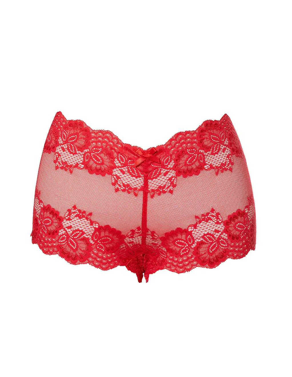 Adore Rouched Back Lace Boyshort
