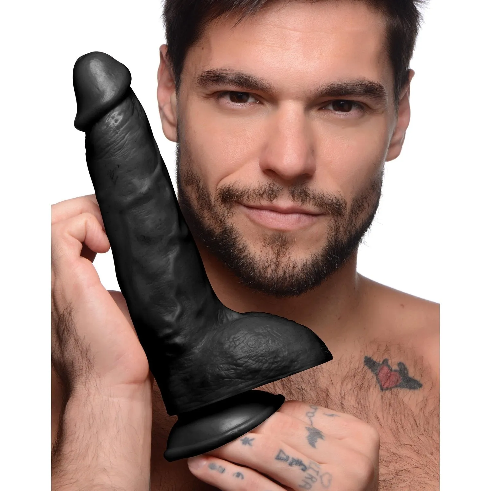 Beefy Brad 9 Inch Dildo With Balls