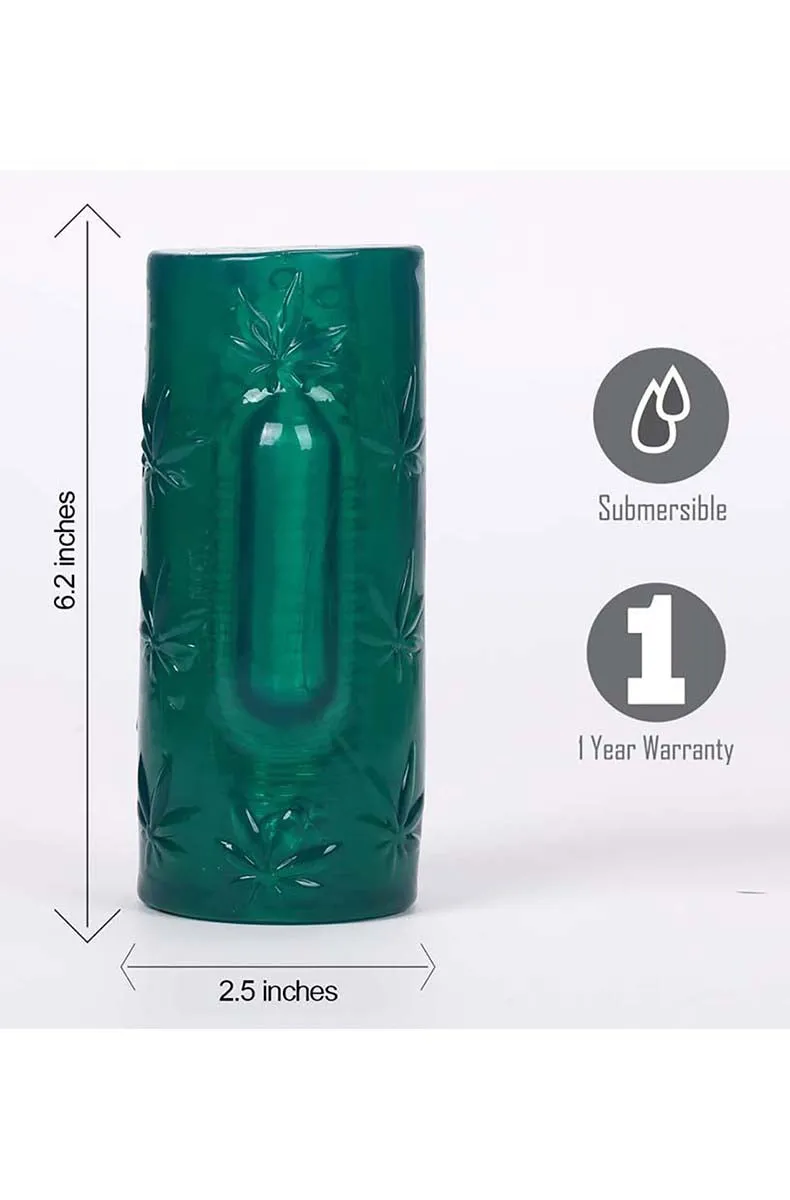 Blaze Cannabis Vibrating Stroker