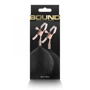 Bound F1 Nipple Clamps Feathers by NS Novelties