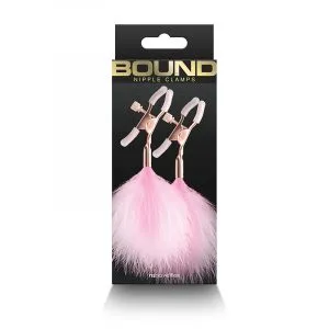 Bound F1 Nipple Clamps Feathers by NS Novelties