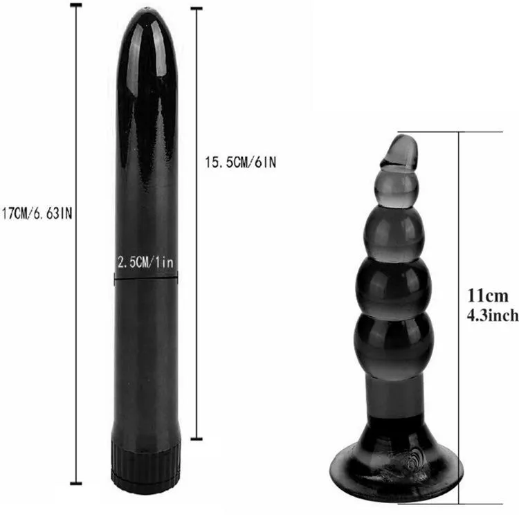 Butt Plug Set for Bondage Sex Toys (7 Pieces)