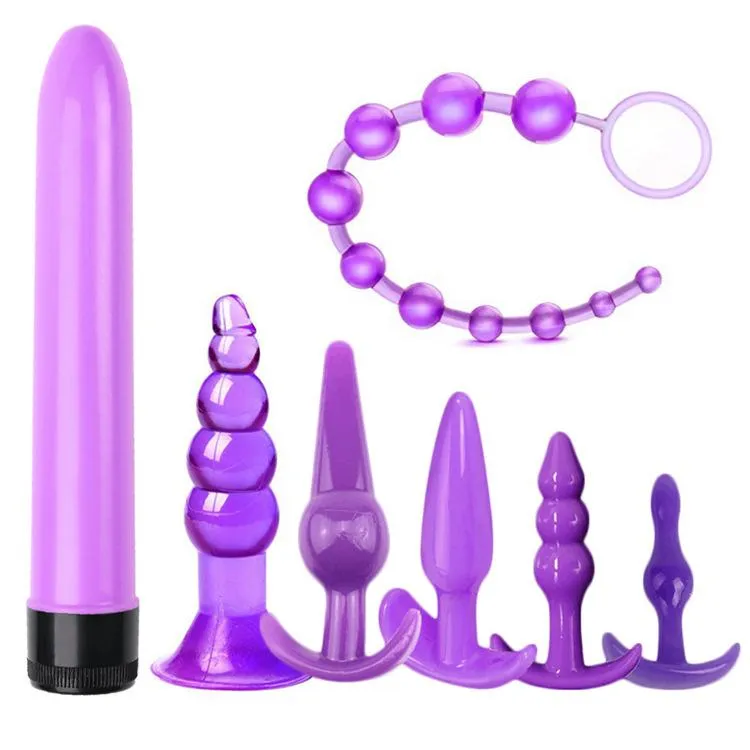 Butt Plug Set for Bondage Sex Toys (7 Pieces)