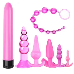 Butt Plug Set for Bondage Sex Toys (7 Pieces)