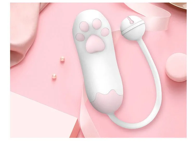 Cachito Cute Cat's Paw Intelligent Remote Control Love Egg Vibration