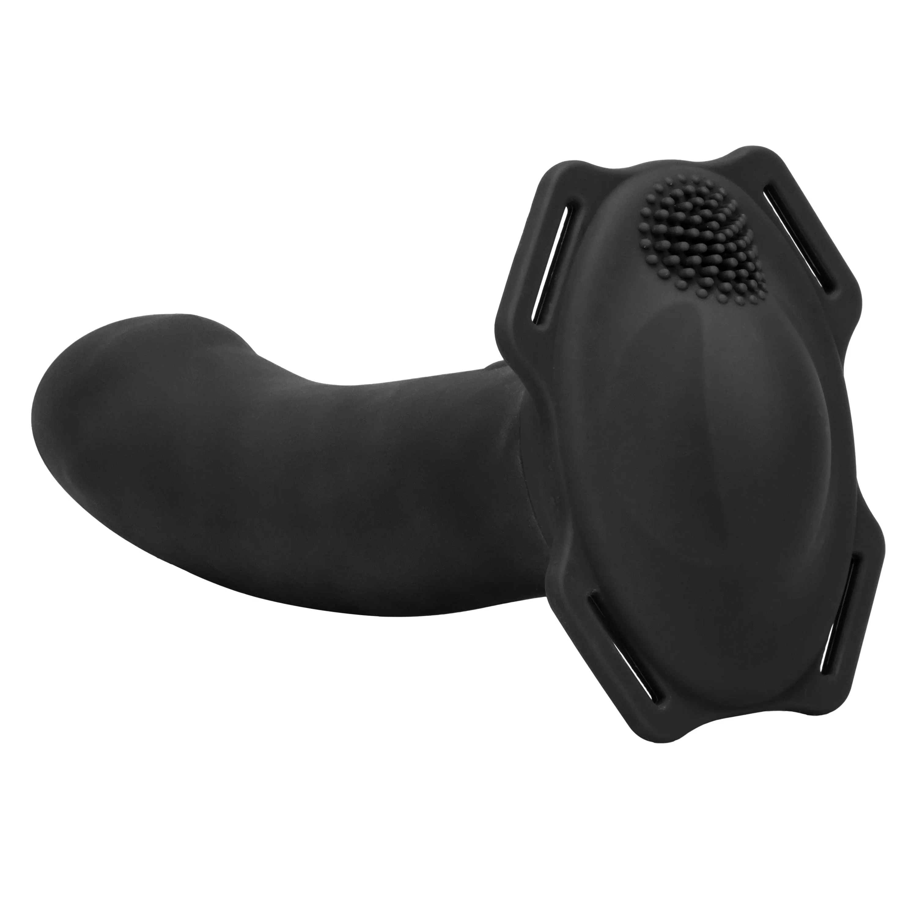 California Exotics - Her Royal Harness Me2 Remote Rumbler Strap On (Black)