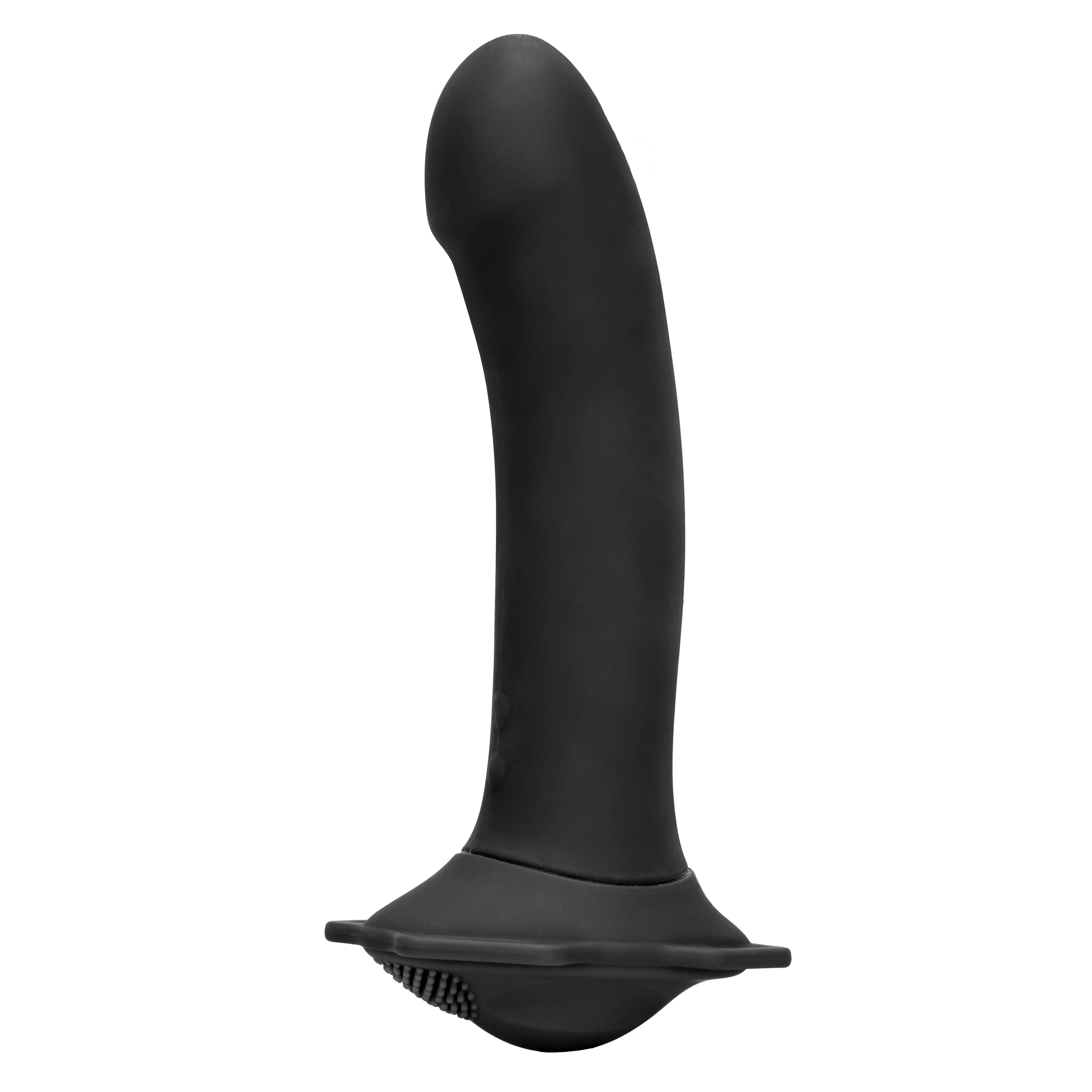 California Exotics - Her Royal Harness Me2 Remote Rumbler Strap On (Black)