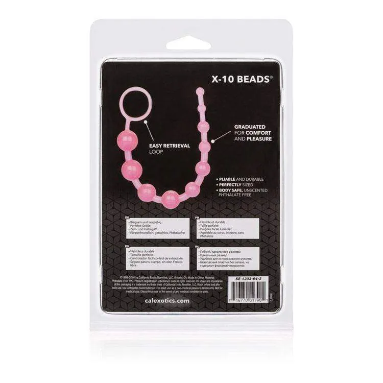 California Exotics - X 10 Beads Anal Beads