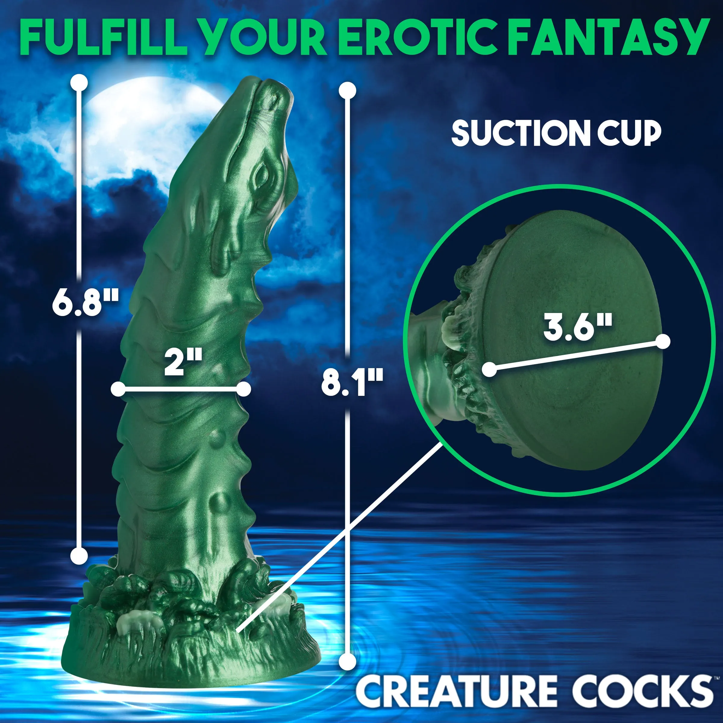 Cockness Lake Monster Dildo