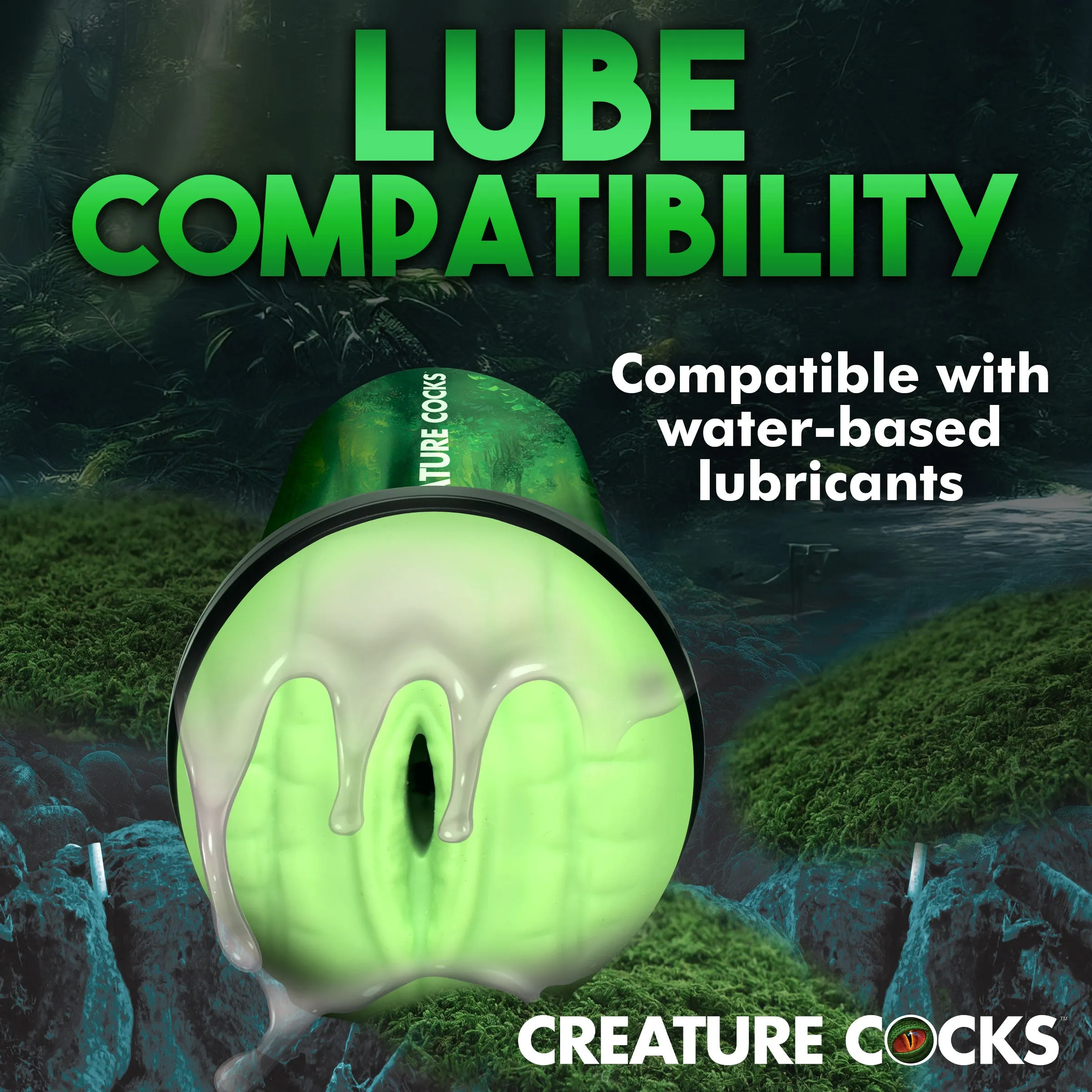 Creature Cocks Raptor Reptile 3D Stroker Male Masturbator Fantasy Pocket Pussy