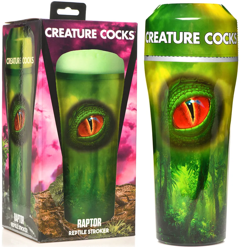 Creature Cocks Raptor Reptile 3D Stroker Male Masturbator Fantasy Pocket Pussy