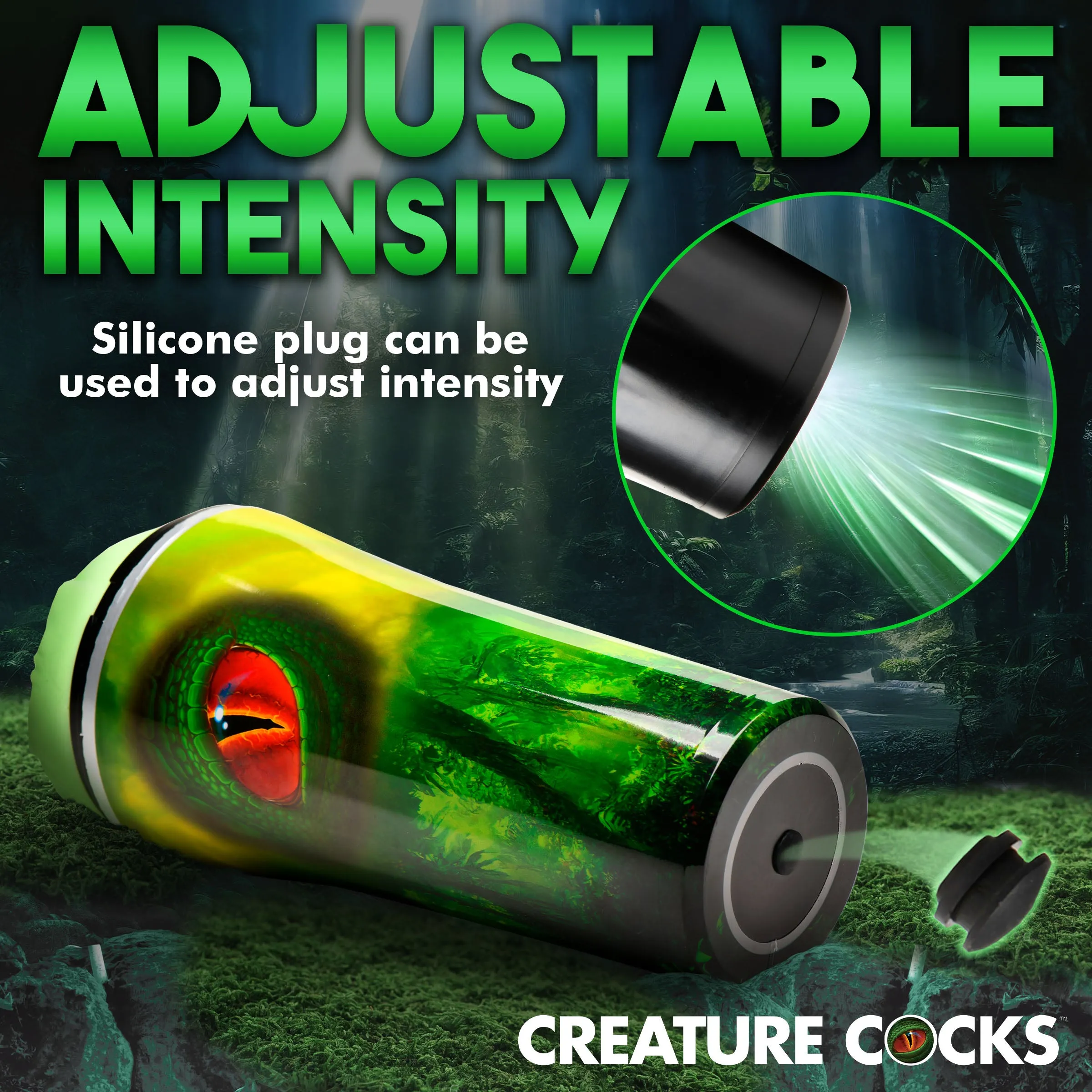 Creature Cocks Raptor Reptile 3D Stroker Male Masturbator Fantasy Pocket Pussy