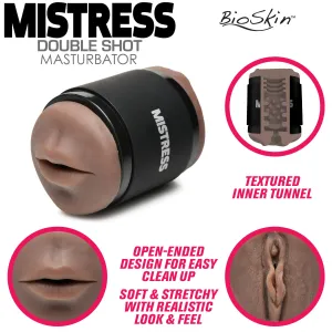 Double Shot Mouth And Pussy Stroker