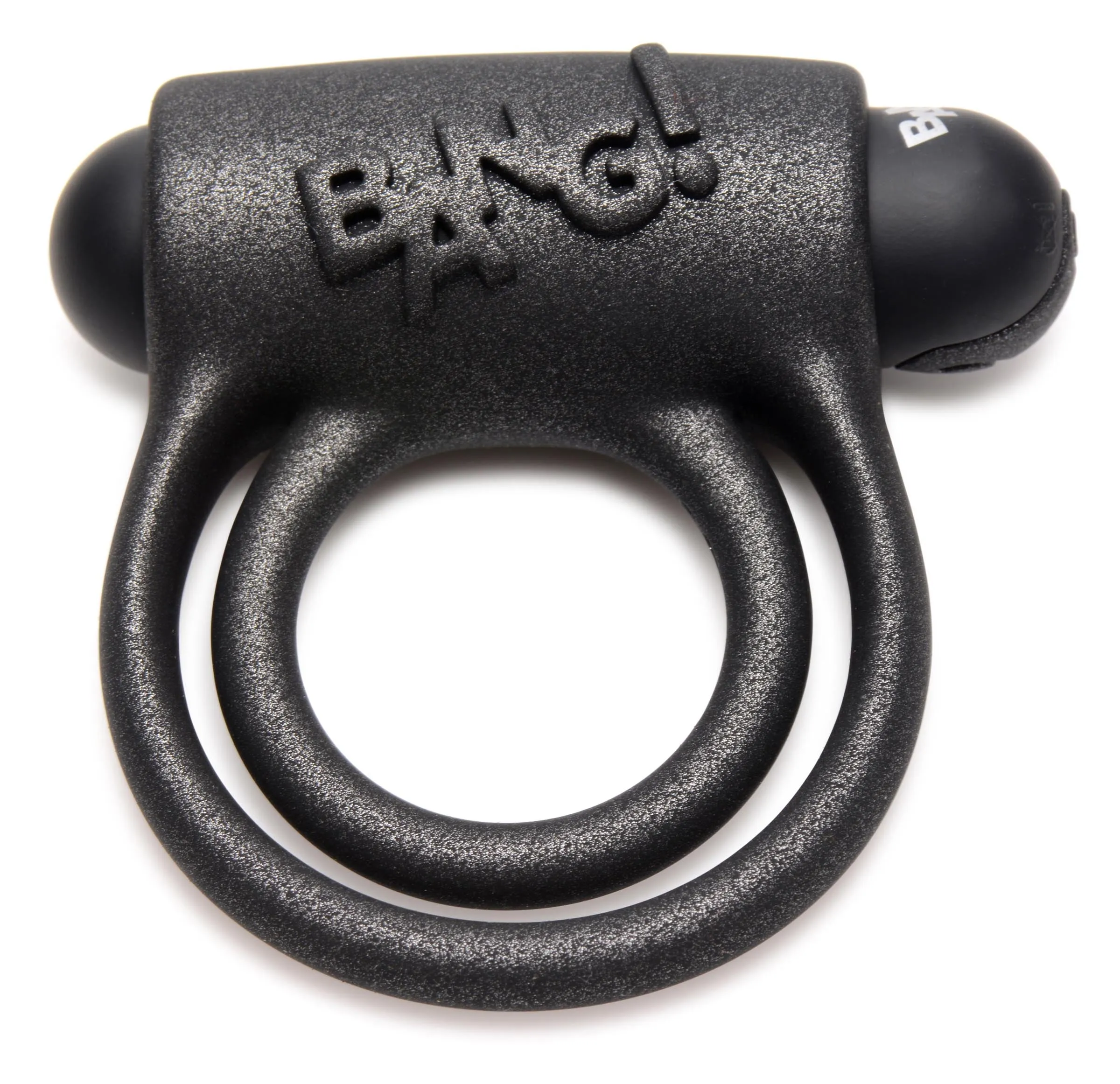 Dual Ring Silicone Cock Ring with LCD Remote Control
