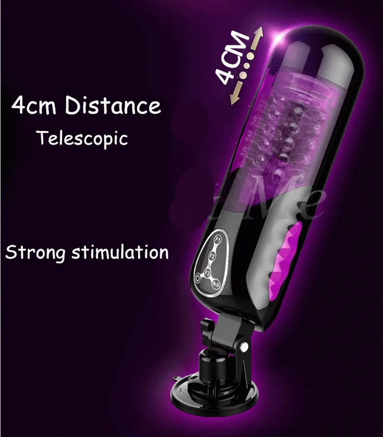 EASY.LOVE L Men's New Powerful Telescopic Masturbator