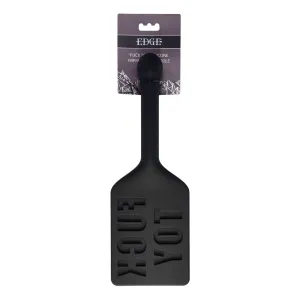 EDGE FUCK TOY Silicone Paddle