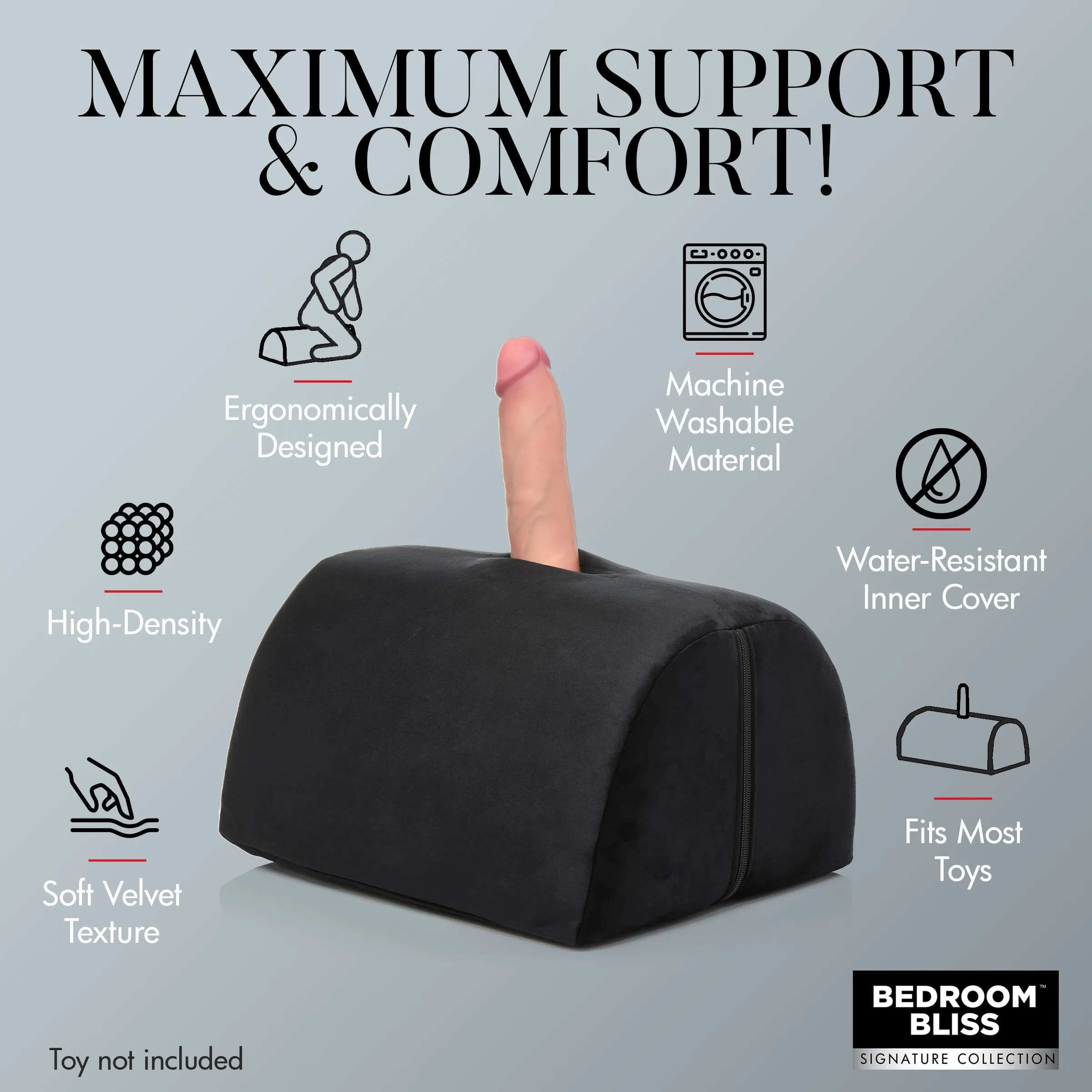 Ergonomic Saddle Pillow