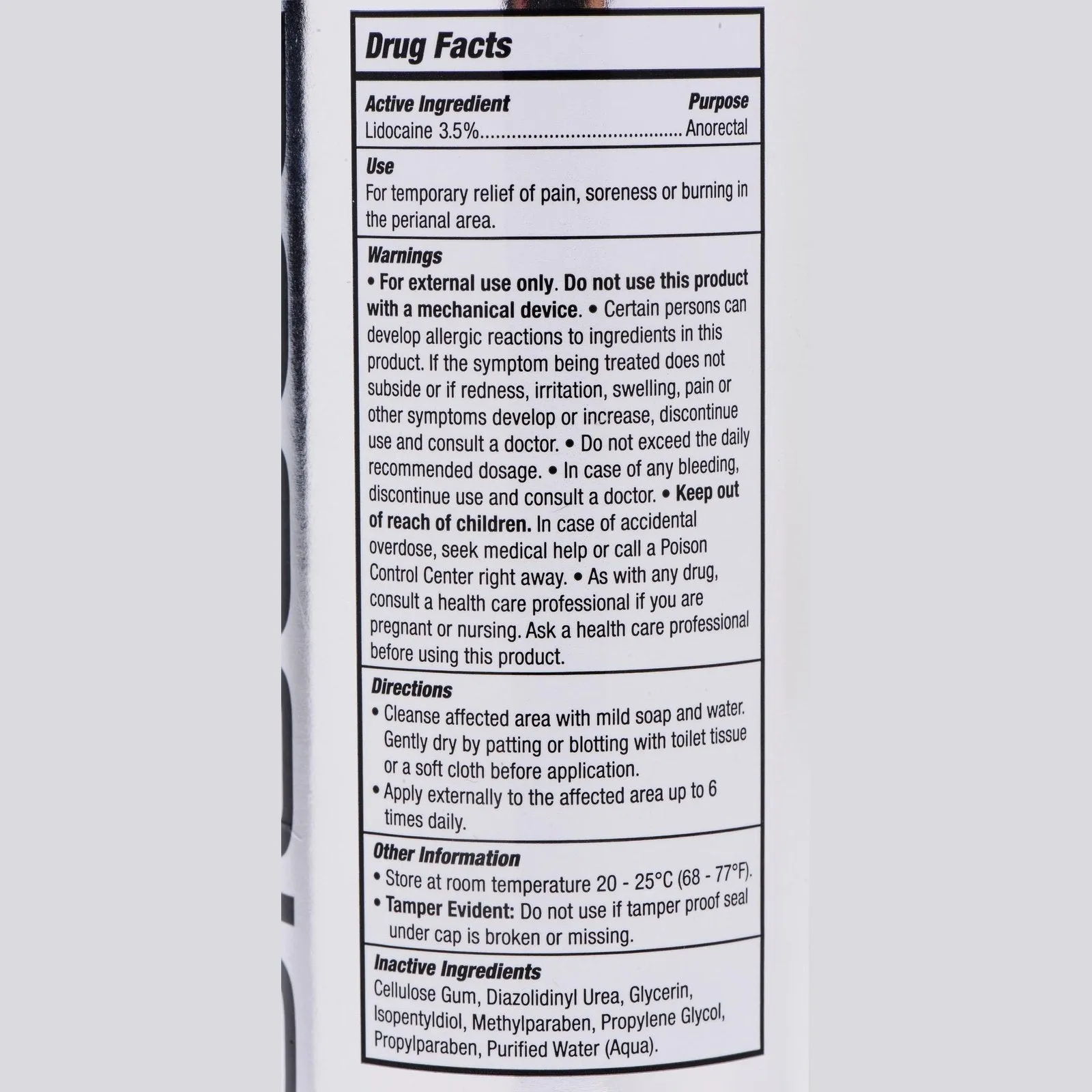 Extra Strength Anal Desensitizing Lube - 8.25 Oz.