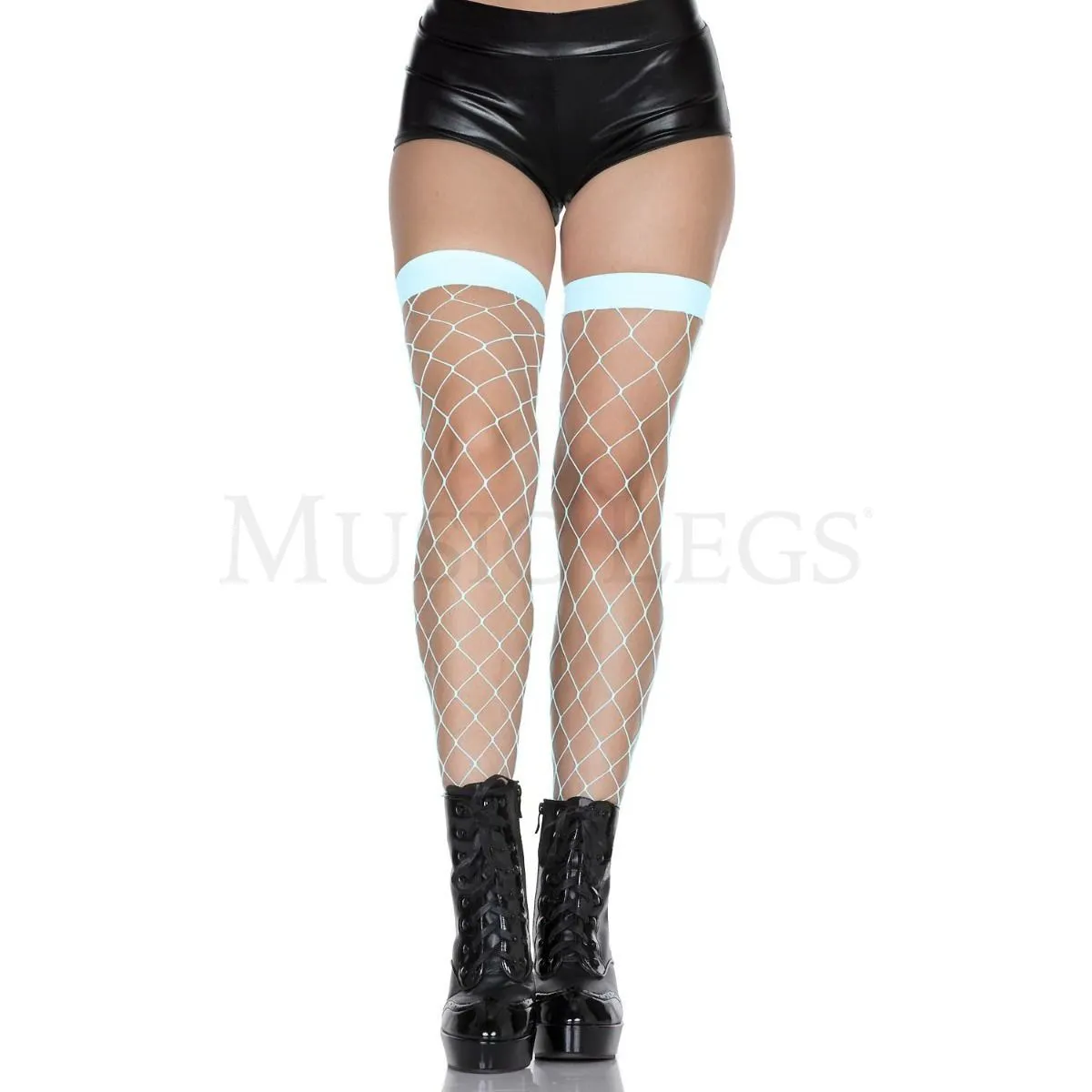 Fence Net Thigh Hi by Music Legs