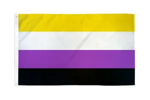 Flags Importer 2' x 3' Non-Binary Pride Flag
