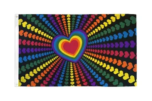 Flags Importer 2' x 3' Rainbow Love Pride Flag