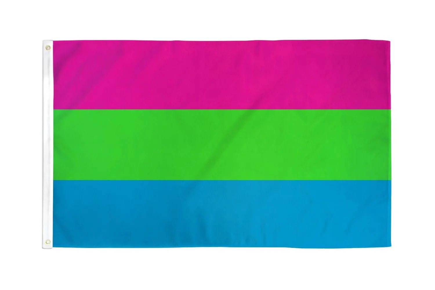 Flags Importer 3' x 5' Polysexual Pride Flag