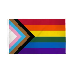 Flags Importer 3' x 5' Progress Quasar Pride Flag