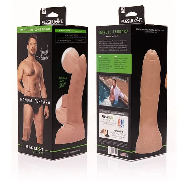 Fleshlight - Fleshlight Guys Manuel Ferrara Dildo 7.7 (Beige)