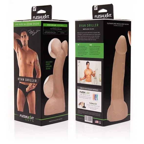 Fleshlight - Fleshlight Guys Ryan Driller Dildo 8.3 (Beige)