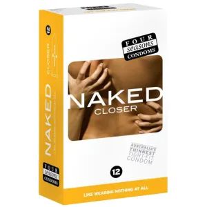 Four Seasons Naked Closer Condoms 12's Pack