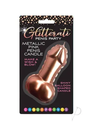 Glitterati Foil Penis Balloon Cake Pink