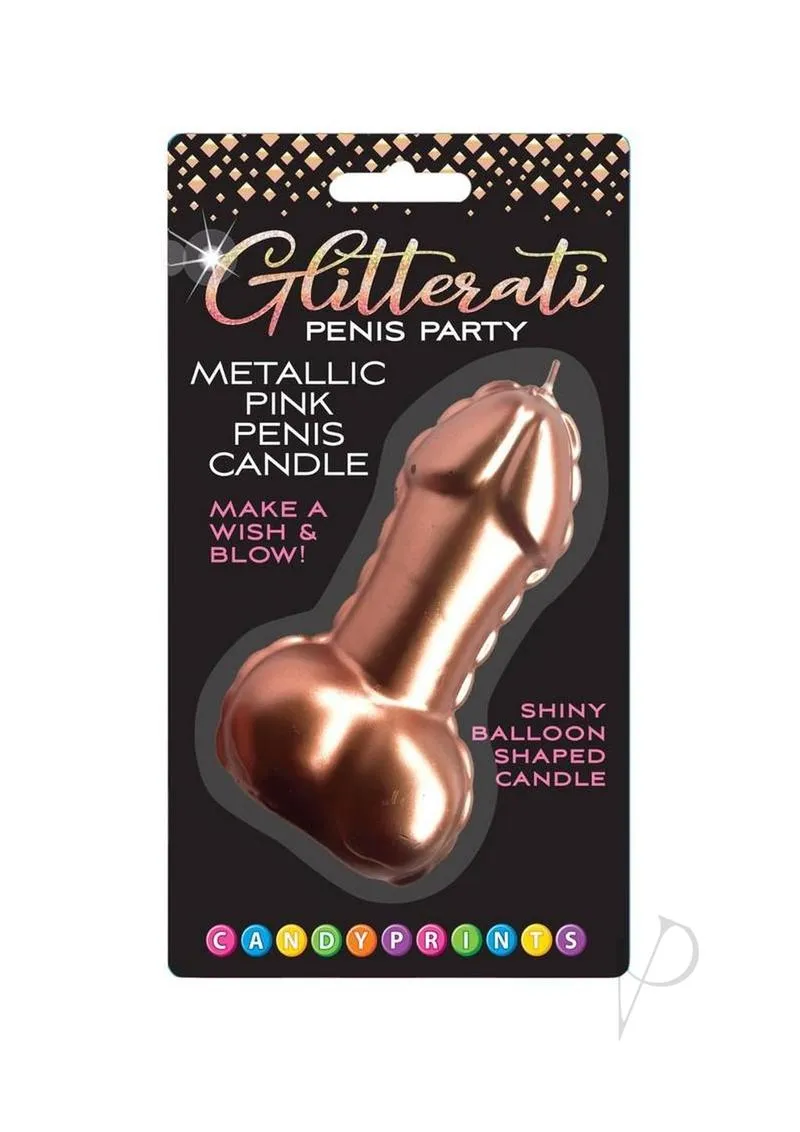 Glitterati Foil Penis Balloon Cake Pink