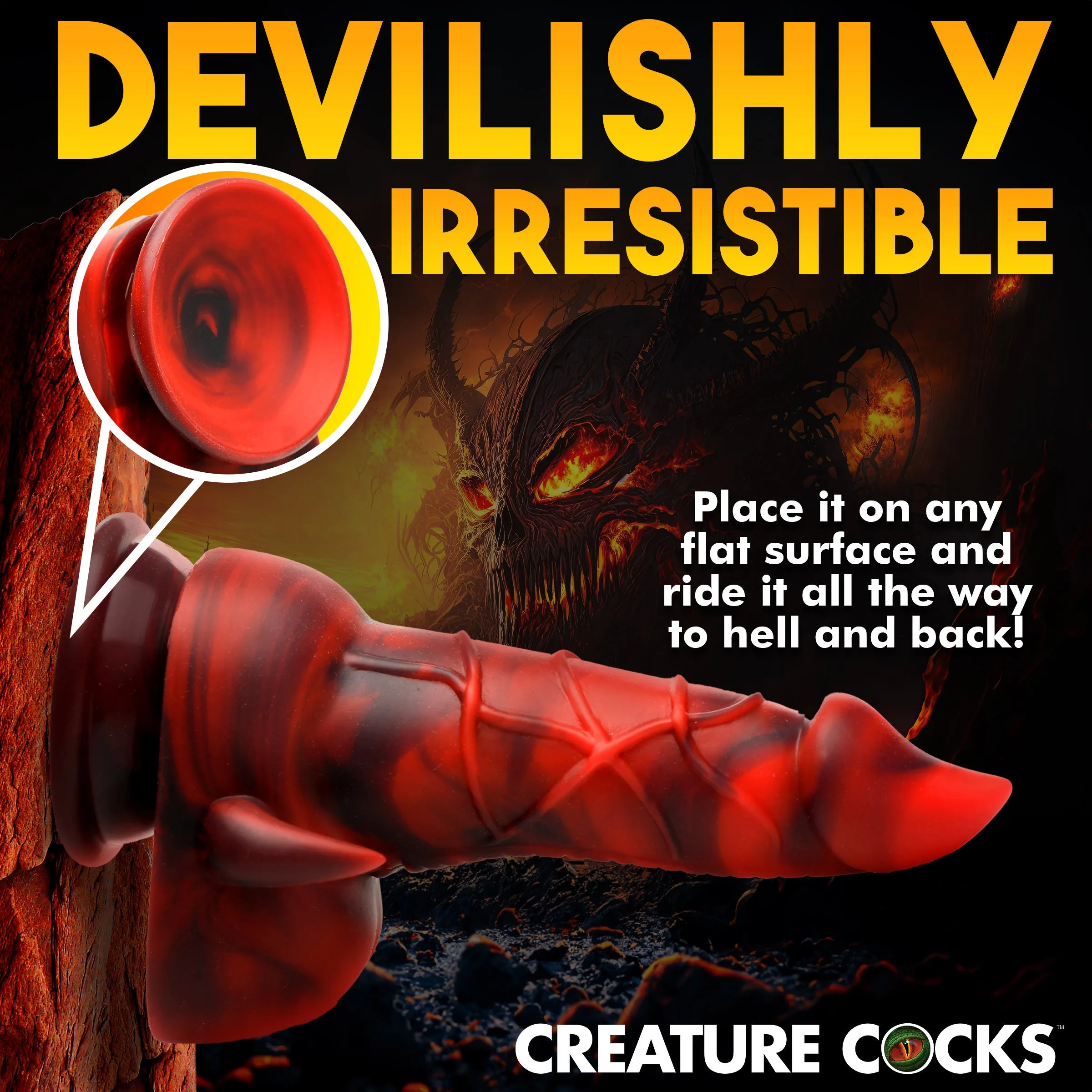 Horny Devil Demon Dildo