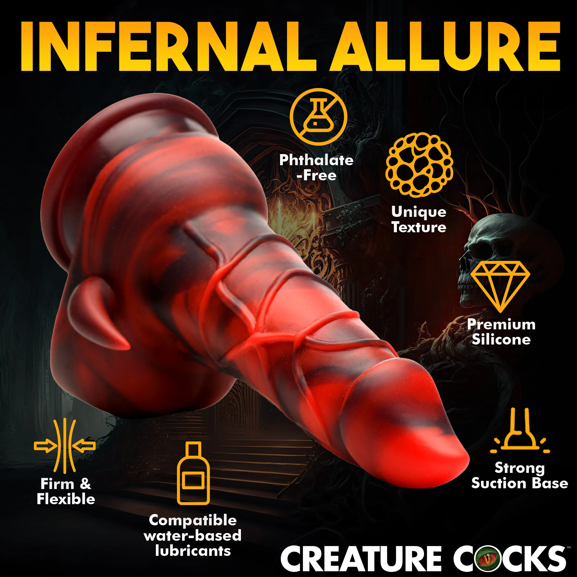 Horny Devil Demon Dildo