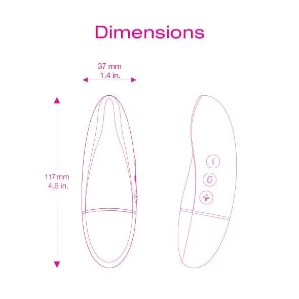 Intimina - Kiri Personal Massager Bullet Vibrator (Pink)
