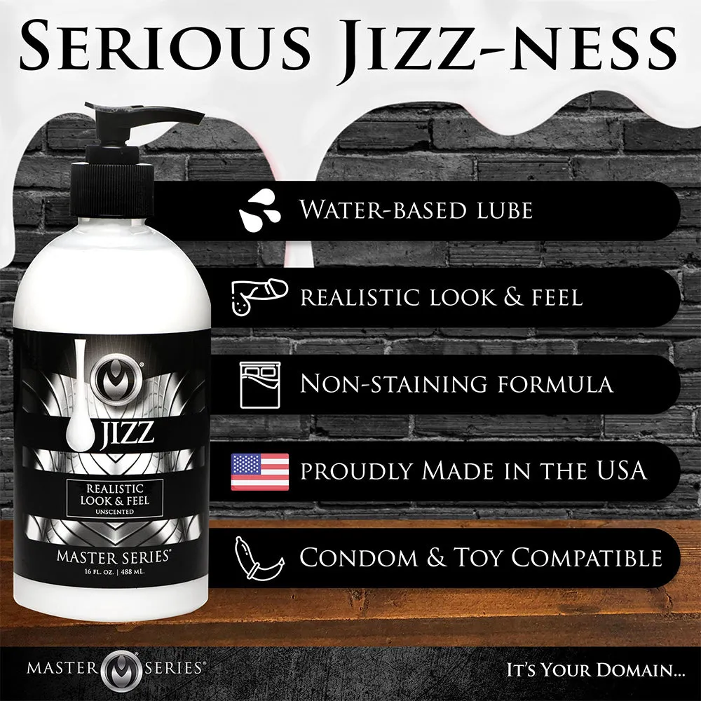 Jizz Cum Unscented Creamy Lubricant Fake Sperm 488ml Sex Lube Loadz Squirtz