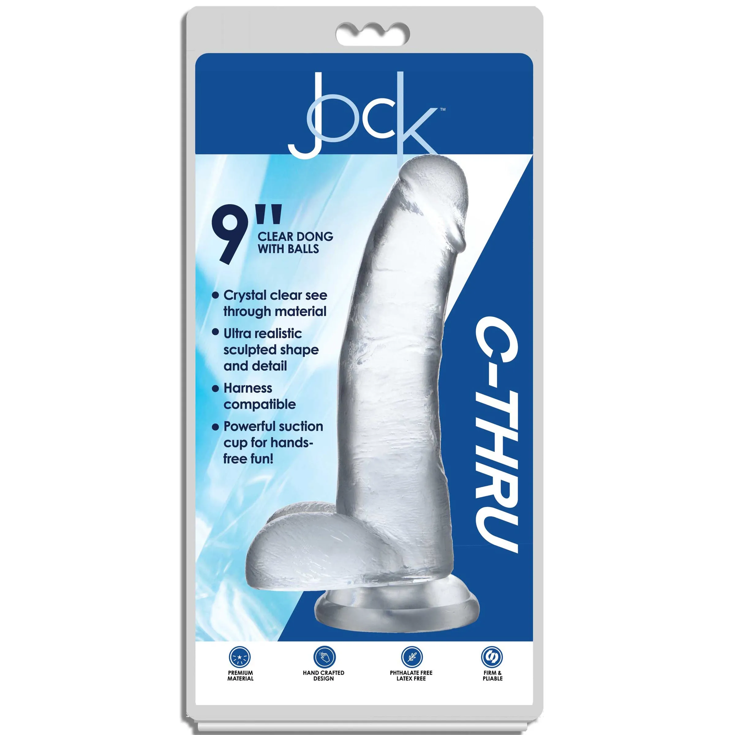 Jock C-thru Dildo