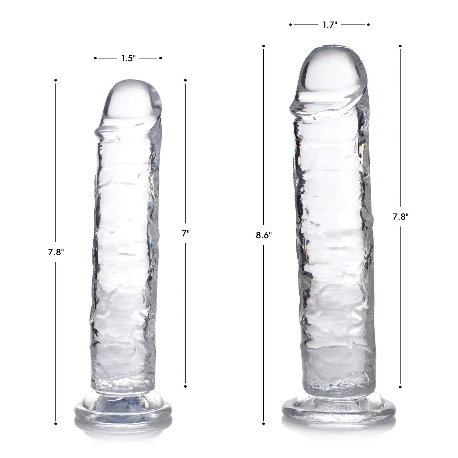 Jock C-thru Dildo