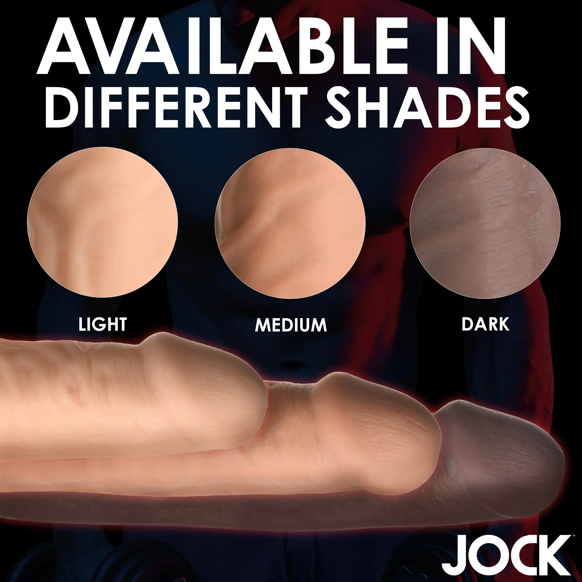 JOCK Extra Long Penis Extension Sleeve - 1.5 Inch