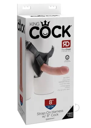 Kc Strap On Harness 8 Cock Flesh
