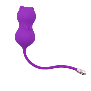 Kitty Cat Kegel Vibrator by Emojibator